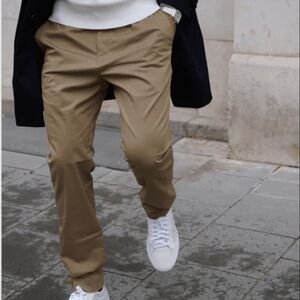 Goodfellow Casual Tan Khaki Dress Pants  Slacks Great Pre Owned